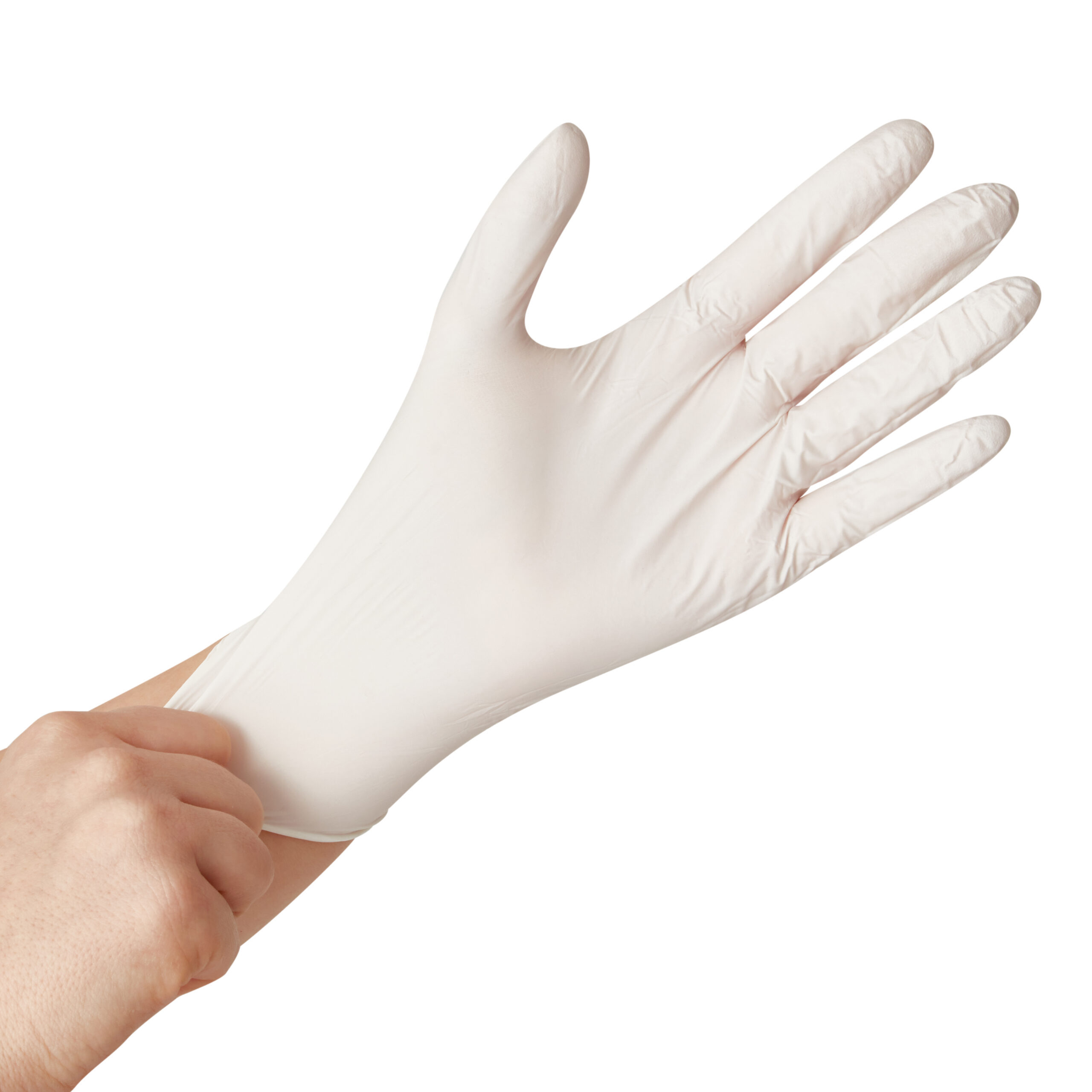 Nitrile Polar, Puderfri Vit, M - Bild 2